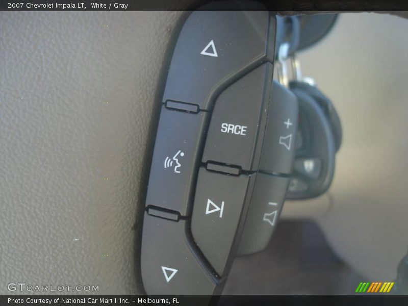 White / Gray 2007 Chevrolet Impala LT