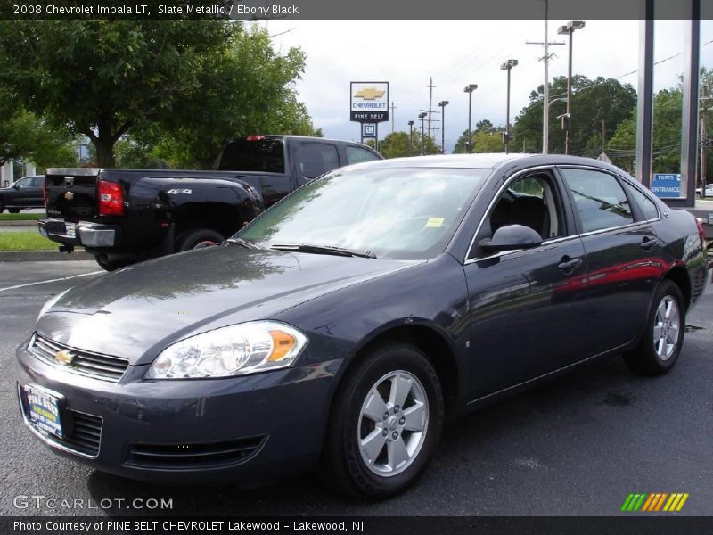 Slate Metallic / Ebony Black 2008 Chevrolet Impala LT
