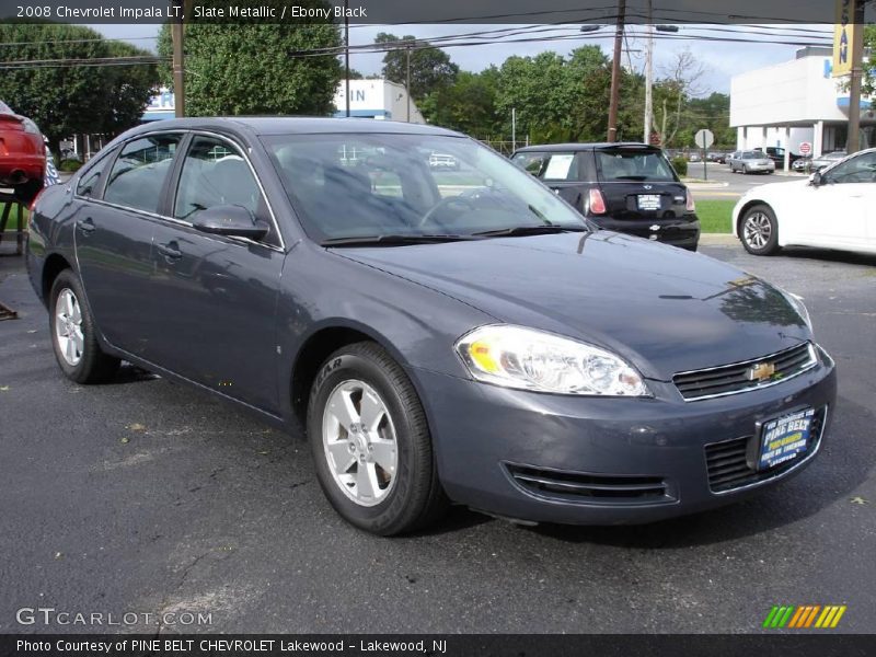 Slate Metallic / Ebony Black 2008 Chevrolet Impala LT
