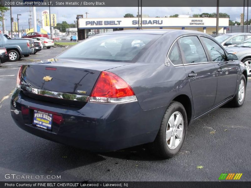 Slate Metallic / Ebony Black 2008 Chevrolet Impala LT