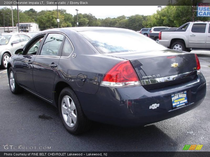 Slate Metallic / Ebony Black 2008 Chevrolet Impala LT