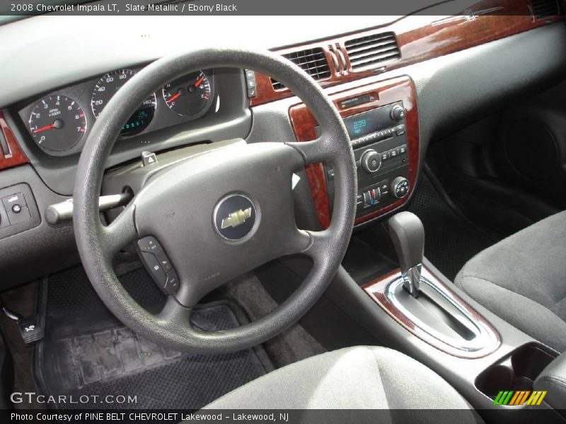Slate Metallic / Ebony Black 2008 Chevrolet Impala LT