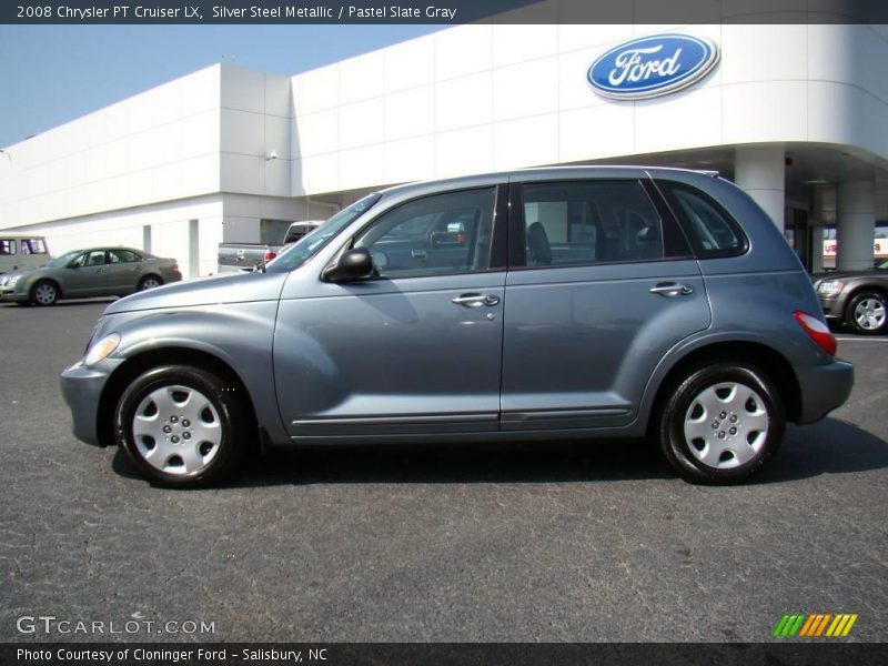 Silver Steel Metallic / Pastel Slate Gray 2008 Chrysler PT Cruiser LX