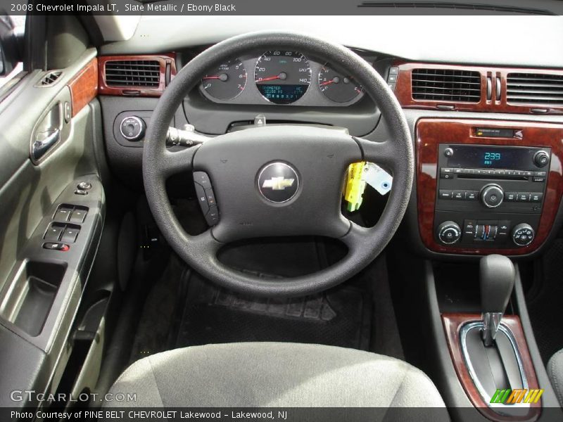 Slate Metallic / Ebony Black 2008 Chevrolet Impala LT