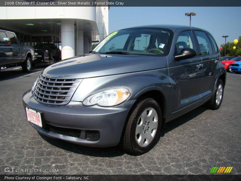 Silver Steel Metallic / Pastel Slate Gray 2008 Chrysler PT Cruiser LX
