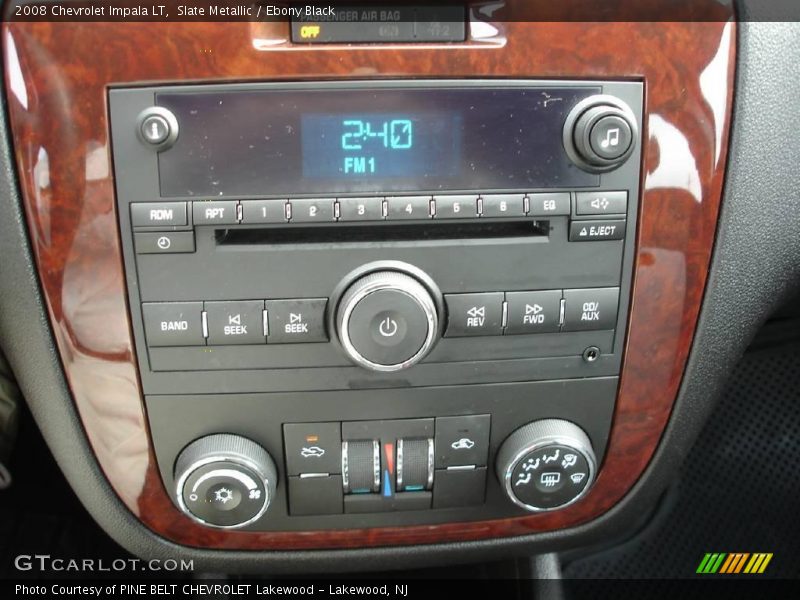 Slate Metallic / Ebony Black 2008 Chevrolet Impala LT
