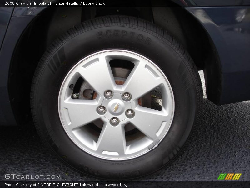 Slate Metallic / Ebony Black 2008 Chevrolet Impala LT