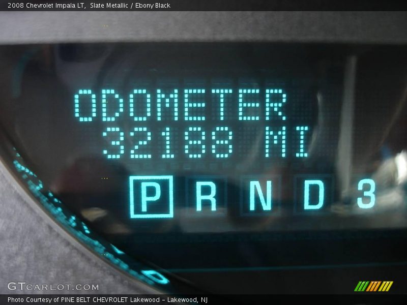 Slate Metallic / Ebony Black 2008 Chevrolet Impala LT