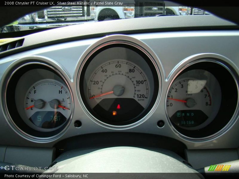 Silver Steel Metallic / Pastel Slate Gray 2008 Chrysler PT Cruiser LX