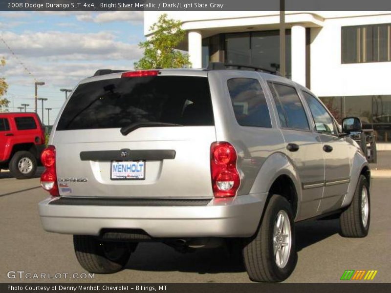 Bright Silver Metallic / Dark/Light Slate Gray 2008 Dodge Durango SLT 4x4