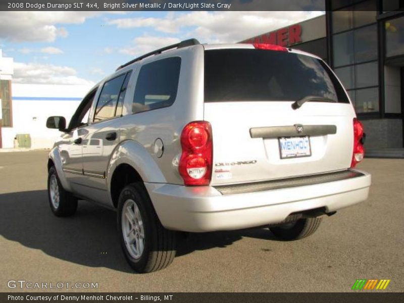 Bright Silver Metallic / Dark/Light Slate Gray 2008 Dodge Durango SLT 4x4
