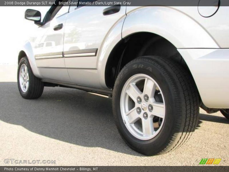 Bright Silver Metallic / Dark/Light Slate Gray 2008 Dodge Durango SLT 4x4