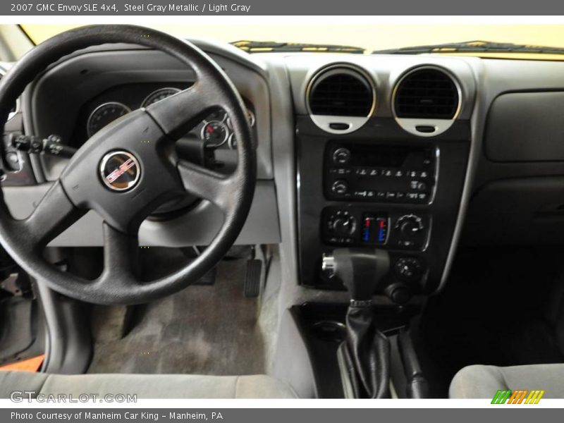 Steel Gray Metallic / Light Gray 2007 GMC Envoy SLE 4x4