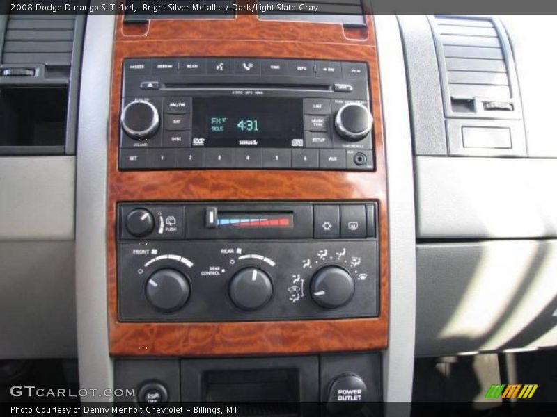 Bright Silver Metallic / Dark/Light Slate Gray 2008 Dodge Durango SLT 4x4