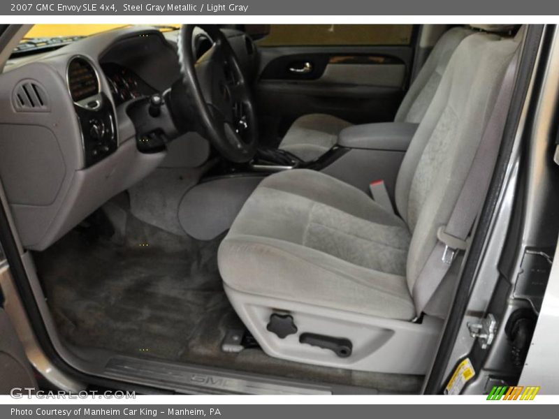 Steel Gray Metallic / Light Gray 2007 GMC Envoy SLE 4x4