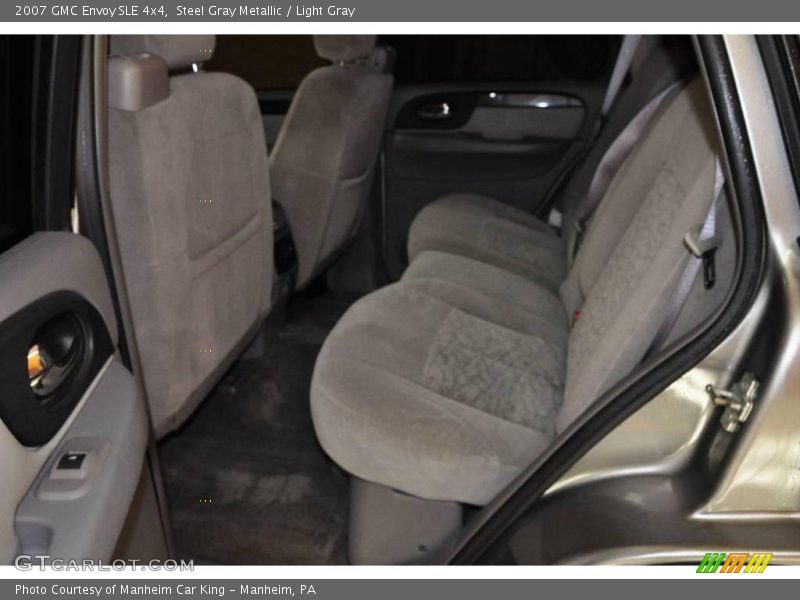 Steel Gray Metallic / Light Gray 2007 GMC Envoy SLE 4x4