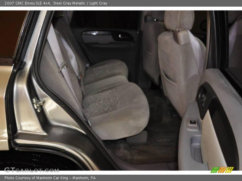 Steel Gray Metallic / Light Gray 2007 GMC Envoy SLE 4x4