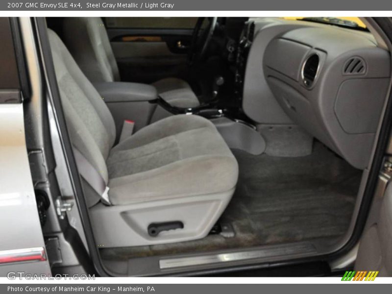 Steel Gray Metallic / Light Gray 2007 GMC Envoy SLE 4x4