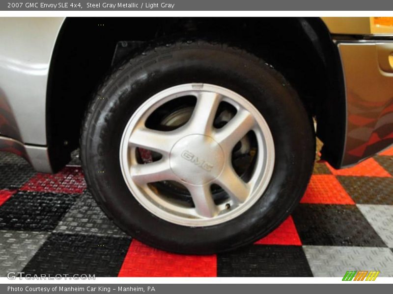 Steel Gray Metallic / Light Gray 2007 GMC Envoy SLE 4x4