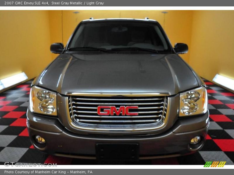 Steel Gray Metallic / Light Gray 2007 GMC Envoy SLE 4x4