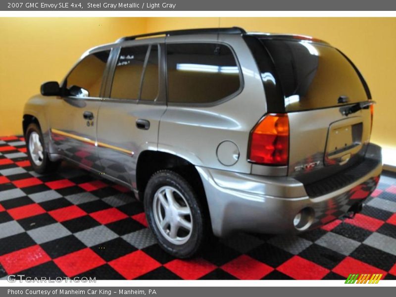 Steel Gray Metallic / Light Gray 2007 GMC Envoy SLE 4x4