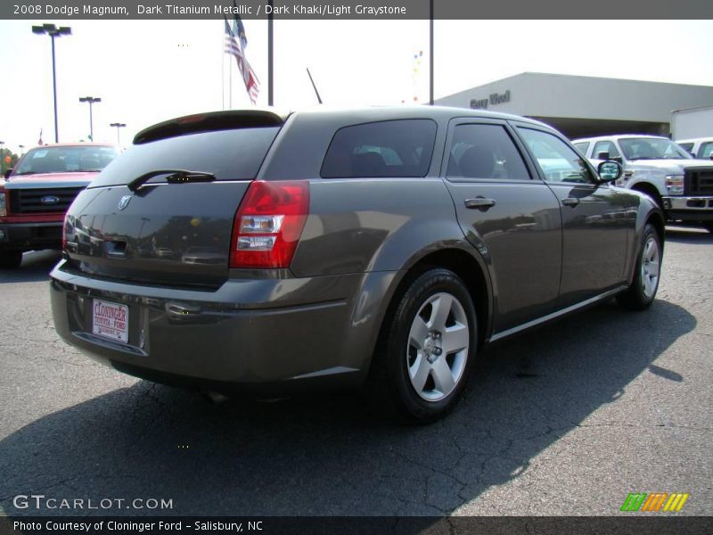 Dark Titanium Metallic / Dark Khaki/Light Graystone 2008 Dodge Magnum