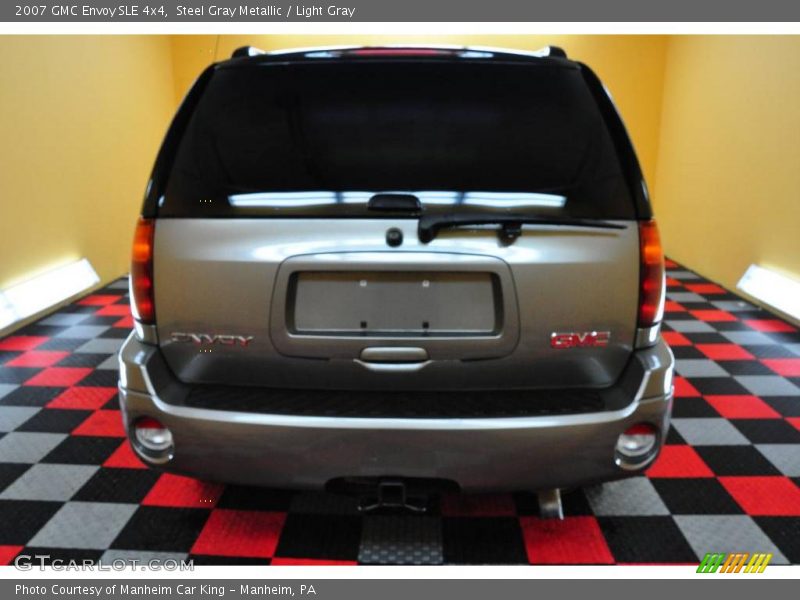 Steel Gray Metallic / Light Gray 2007 GMC Envoy SLE 4x4