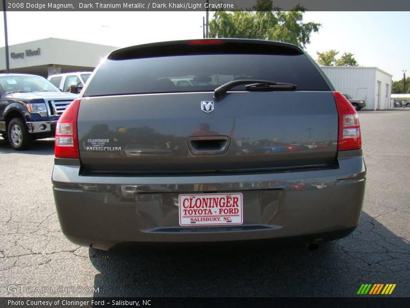 Dark Titanium Metallic / Dark Khaki/Light Graystone 2008 Dodge Magnum