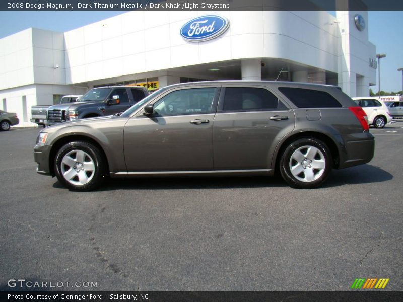 Dark Titanium Metallic / Dark Khaki/Light Graystone 2008 Dodge Magnum