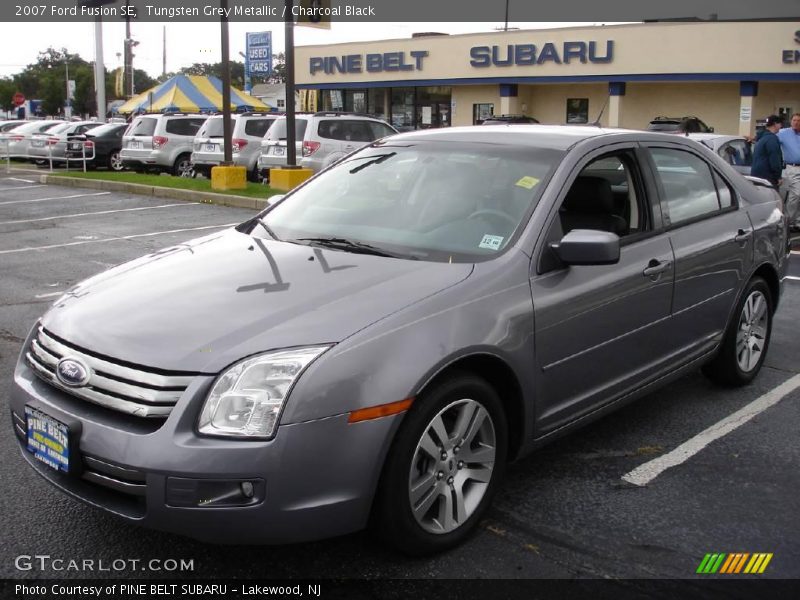 Tungsten Grey Metallic / Charcoal Black 2007 Ford Fusion SE