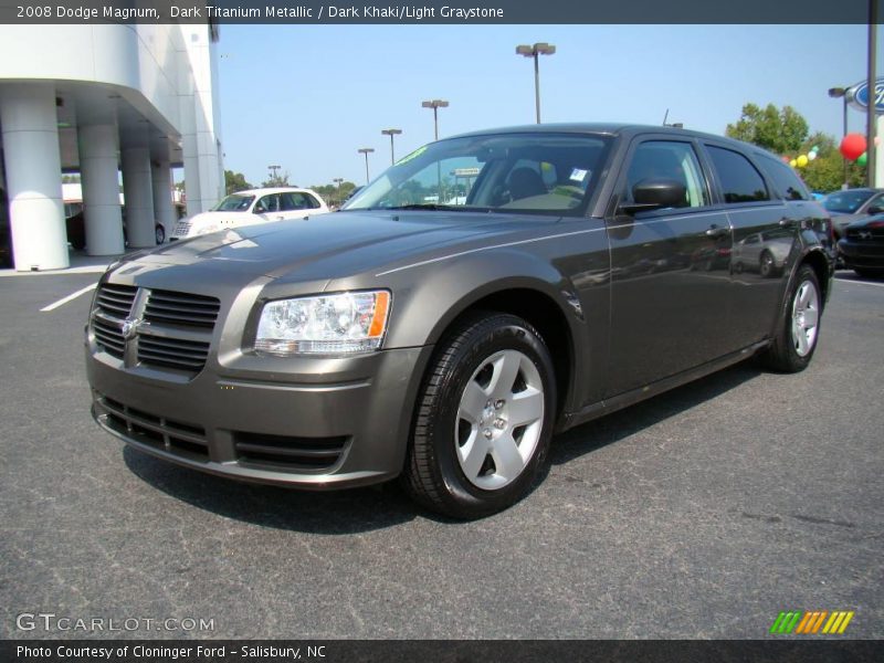 Dark Titanium Metallic / Dark Khaki/Light Graystone 2008 Dodge Magnum
