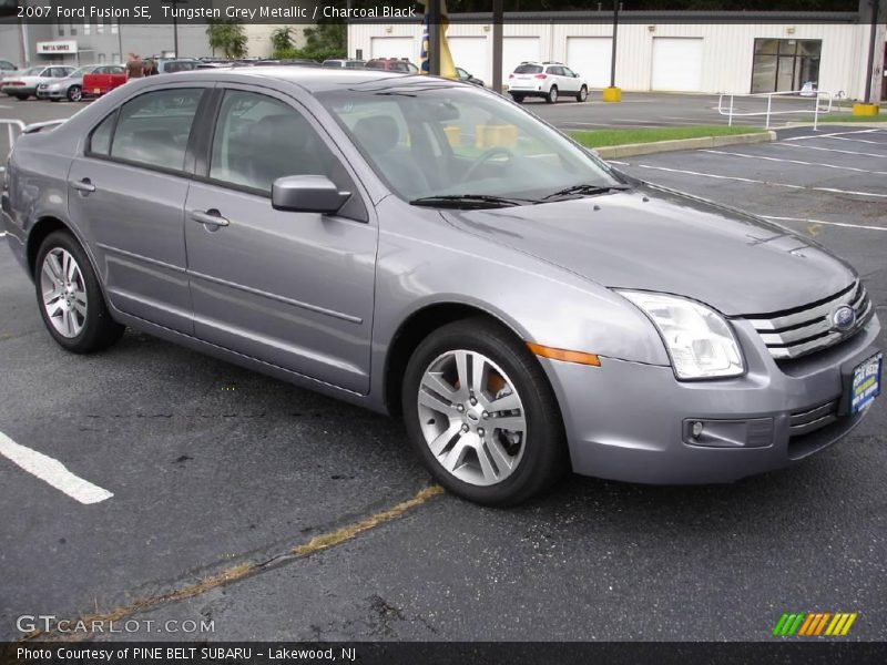 Tungsten Grey Metallic / Charcoal Black 2007 Ford Fusion SE