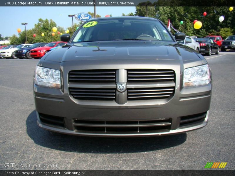 Dark Titanium Metallic / Dark Khaki/Light Graystone 2008 Dodge Magnum