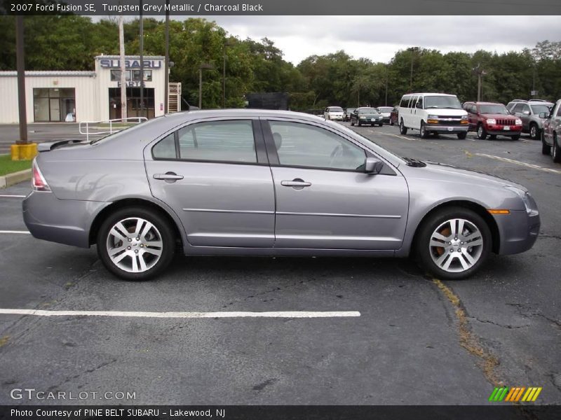 Tungsten Grey Metallic / Charcoal Black 2007 Ford Fusion SE