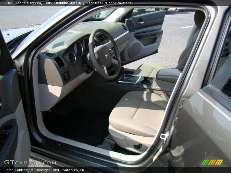 Dark Titanium Metallic / Dark Khaki/Light Graystone 2008 Dodge Magnum