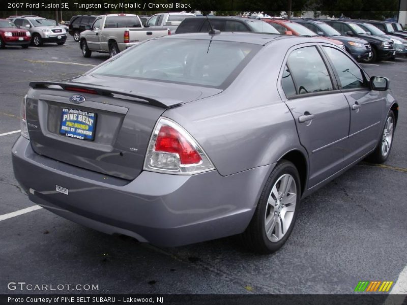 Tungsten Grey Metallic / Charcoal Black 2007 Ford Fusion SE