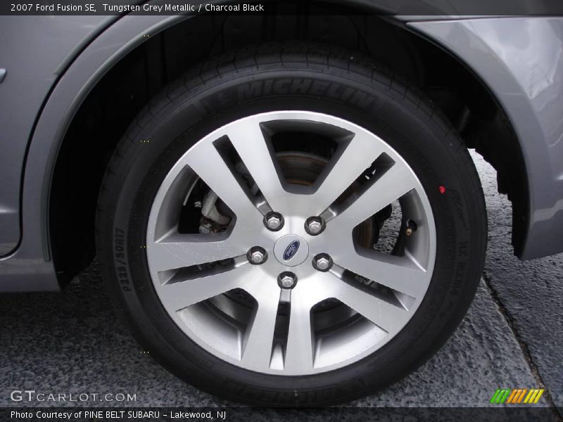 Tungsten Grey Metallic / Charcoal Black 2007 Ford Fusion SE