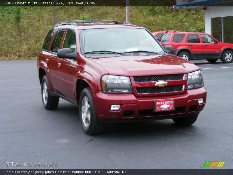 Red Jewel / Gray 2009 Chevrolet TrailBlazer LT 4x4