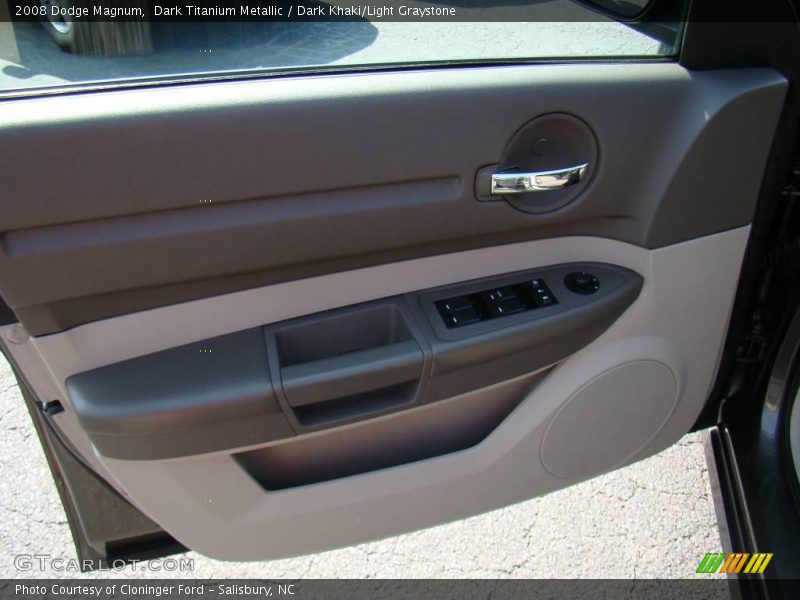 Dark Titanium Metallic / Dark Khaki/Light Graystone 2008 Dodge Magnum