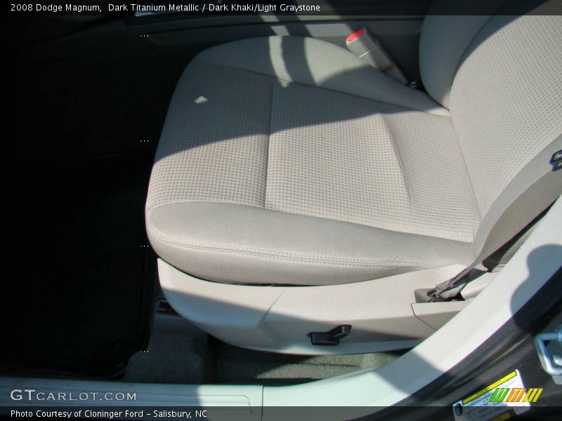 Dark Titanium Metallic / Dark Khaki/Light Graystone 2008 Dodge Magnum