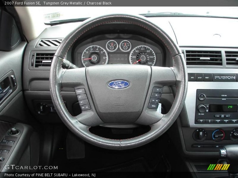 Tungsten Grey Metallic / Charcoal Black 2007 Ford Fusion SE