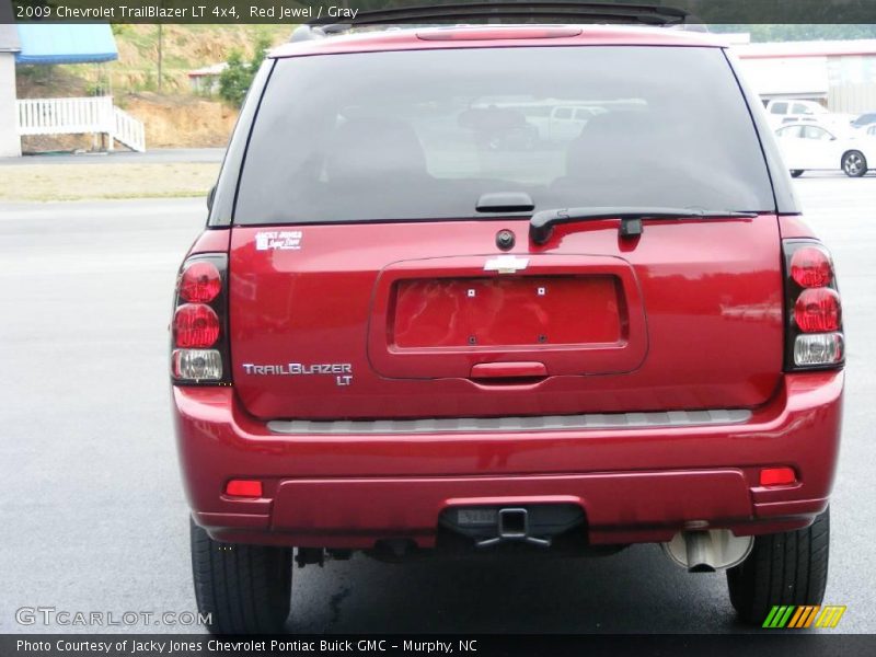 Red Jewel / Gray 2009 Chevrolet TrailBlazer LT 4x4