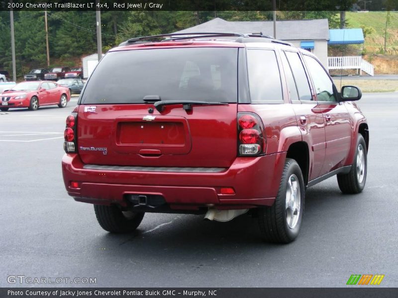 Red Jewel / Gray 2009 Chevrolet TrailBlazer LT 4x4