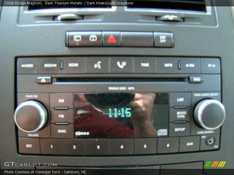 Dark Titanium Metallic / Dark Khaki/Light Graystone 2008 Dodge Magnum