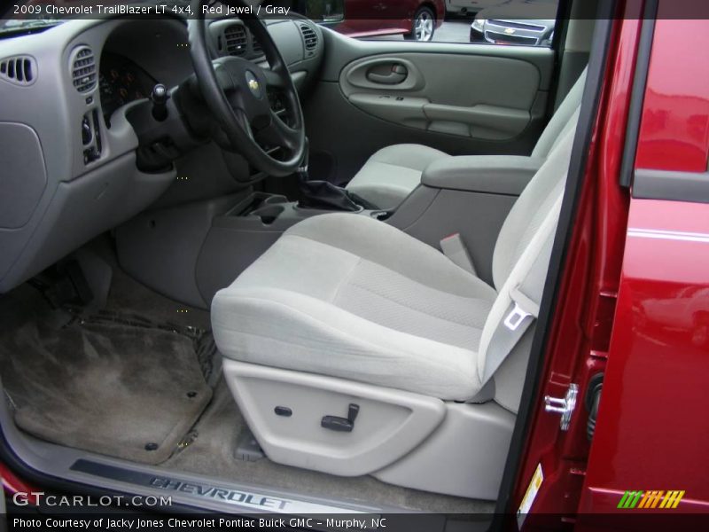Red Jewel / Gray 2009 Chevrolet TrailBlazer LT 4x4
