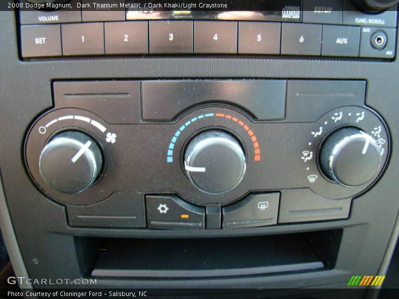 Dark Titanium Metallic / Dark Khaki/Light Graystone 2008 Dodge Magnum