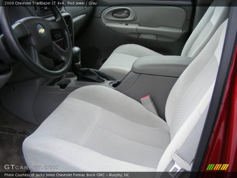 Red Jewel / Gray 2009 Chevrolet TrailBlazer LT 4x4