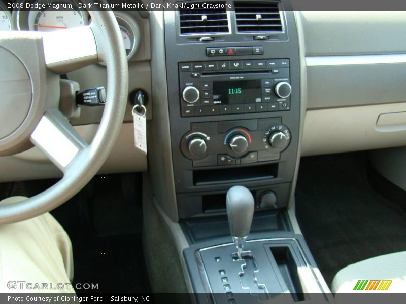 Dark Titanium Metallic / Dark Khaki/Light Graystone 2008 Dodge Magnum