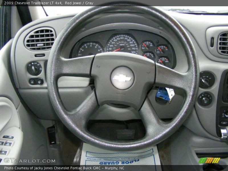 Red Jewel / Gray 2009 Chevrolet TrailBlazer LT 4x4