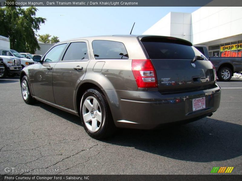 Dark Titanium Metallic / Dark Khaki/Light Graystone 2008 Dodge Magnum